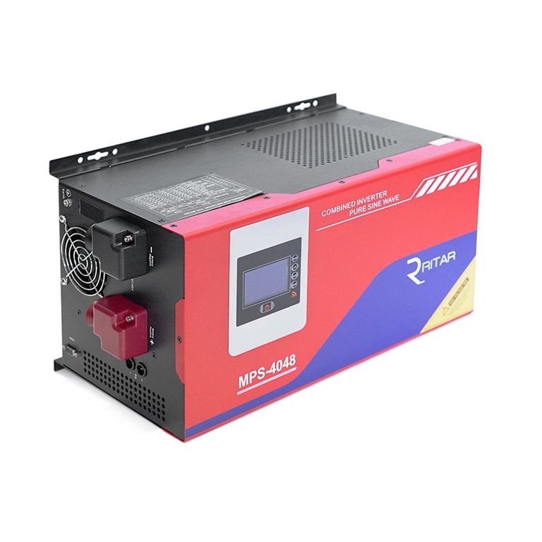 Гібридний інвертор Ritar RTSWm-MPPT-MPS-4048, 4000 Вт, 48 В, MPPT