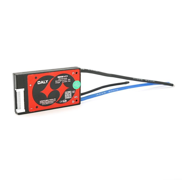 BMS-плата DaLy LiFePO4 24В 8S 20A