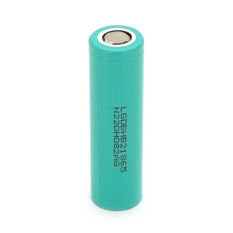 Акумулятор 18650 Li-Ion LG LGDBHB21865, 1300mAh, 30A, 4.2 / 3.7 / 2.5V, GREEN, PVC BOX, 2 шт. в упаковці