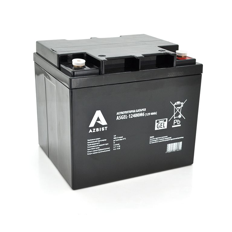 Корпус для акумулятора Azbist ASGEL-12400M6