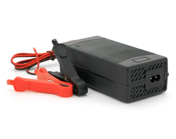Зарядний пристрій Merlion для акумуляторів LiFePO4 24V(29,2V),8S,5A-120W.крокодили, BOX