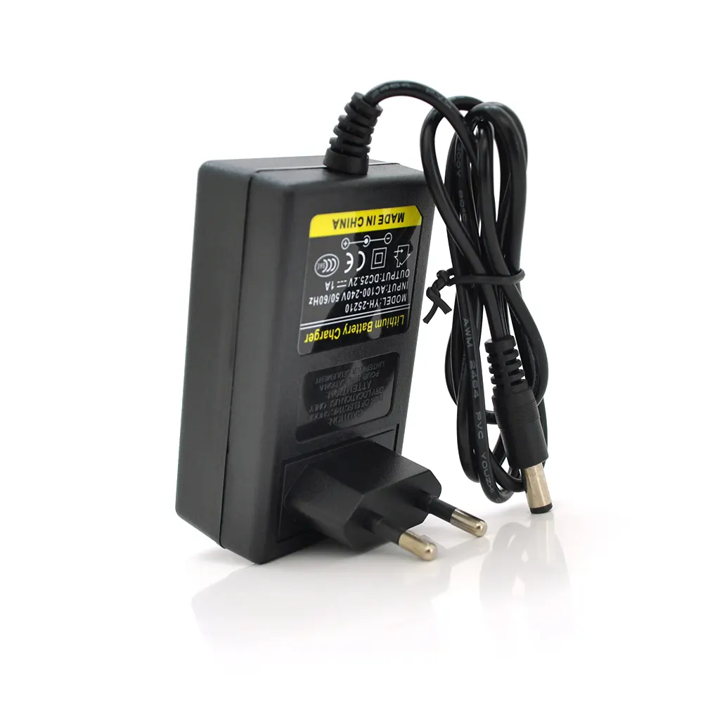 Зарядний пристрій для акумуляторів Li-ion 25,2V1A,6S,BOX