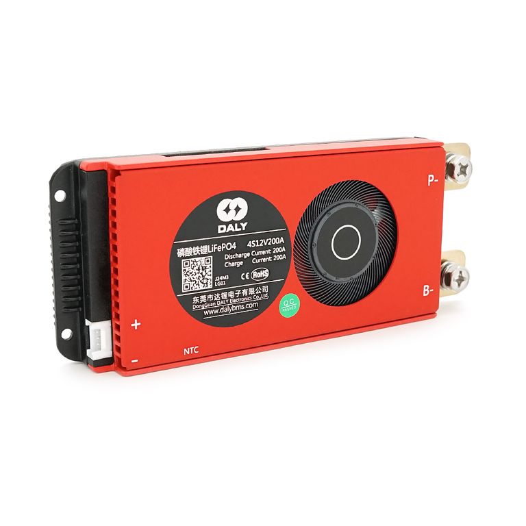BMS-плата DaLy LiFePO4 12В 4S 200A