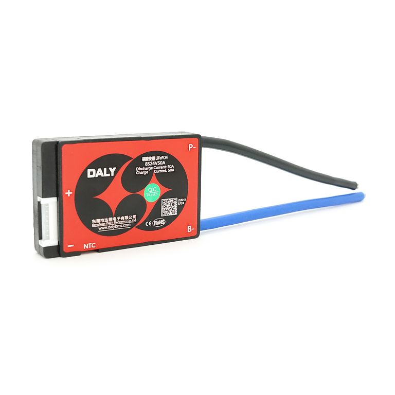BMS-плата DaLy LiFePO4 24В 8S 50A