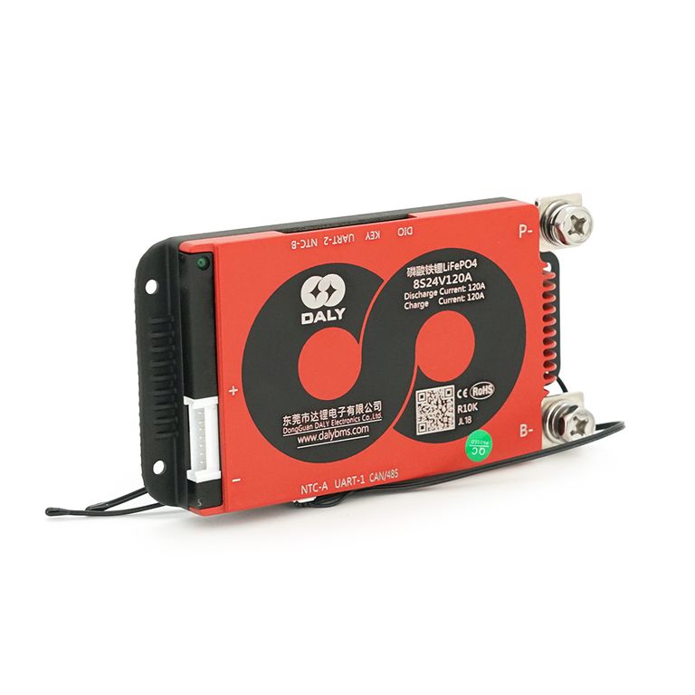 BMS-плата DaLy LiFePO4 24В 8S 120A, Bluetooth