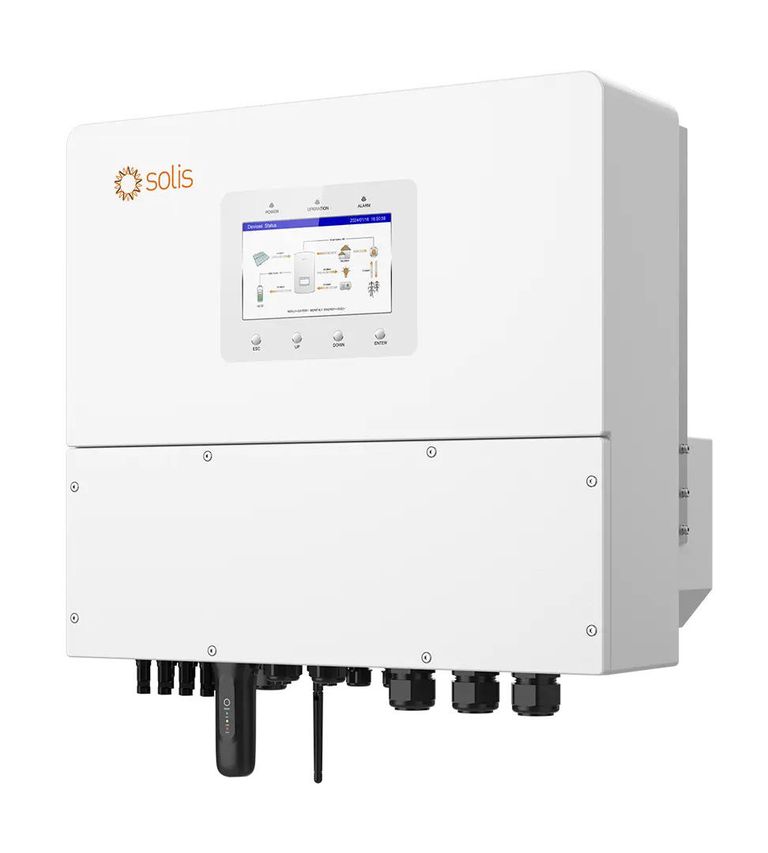 Гібридний інвертор Solis S6-EH3P15K-H, 15 кВт, трифазний