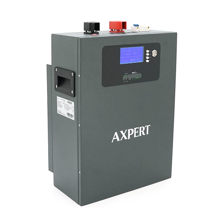 Літієвий акумулятор LiFePO4 AXPERT, 25.6В 100Аг, 2.56 кВт·год, BMS 100A