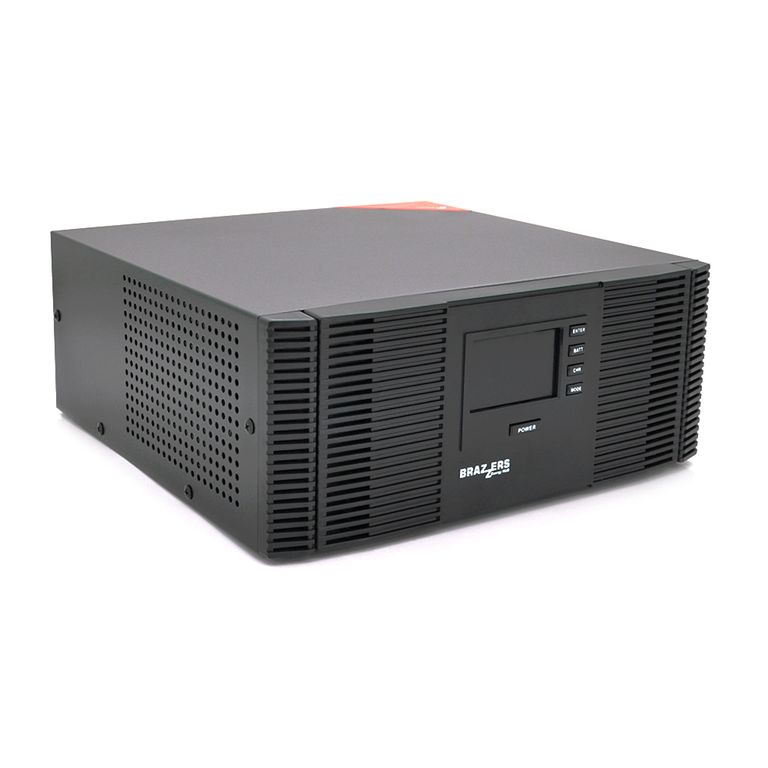 Гібридний інвертор Brazzers BRZ-SOLAR-1500, 1500 ВА / 1200 Вт, 24 В, MPPT