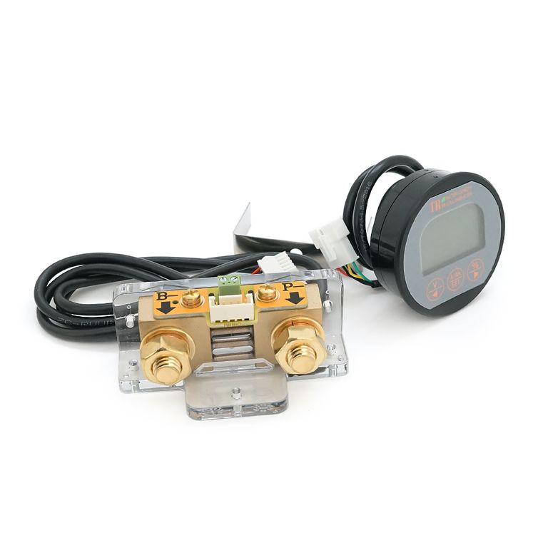 Індикатор заряду з тестером ємності JiKong TR16H, 8-120V 350A