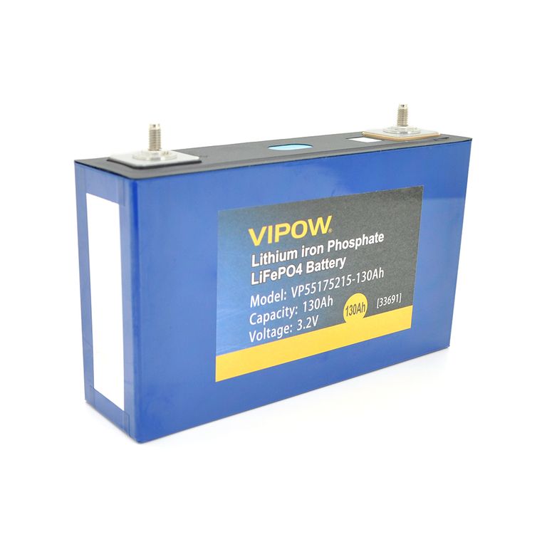 Осередок Vipow LiFePO4 3.2В 130Ah (200×30×170)