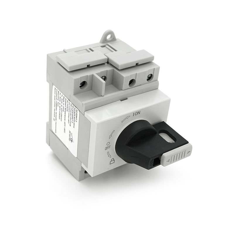 Поворотний вимикач DEKANG HGN4-L1-25, DC 1000V, 25A, 2P, IP66, зовнішній монтаж