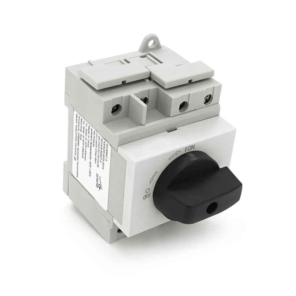 Поворотний вимикач DEKANG HGN4-NL1-32, DC 1000V, 32A, 4P, IP66, зовнішній монтаж