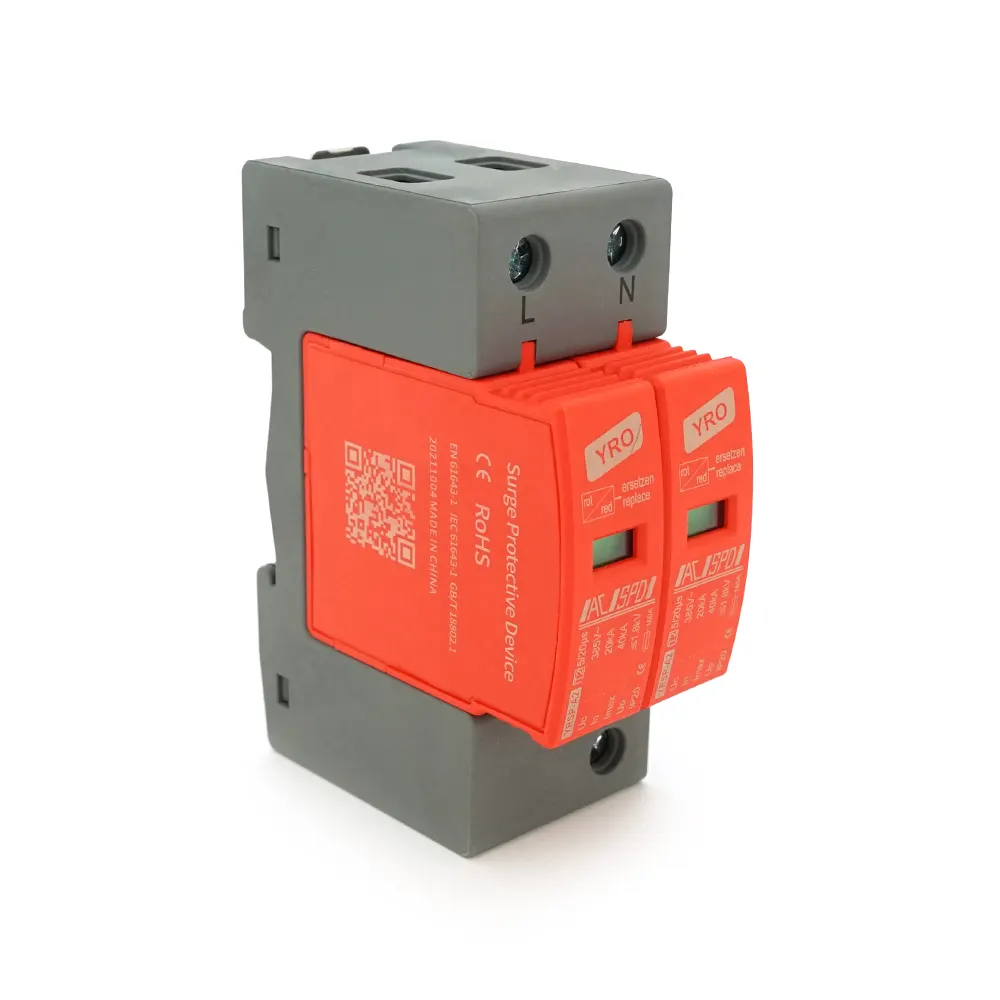 Захист від перенапруги AC YRO YRSP-A2, 2P, 20-40 кА, AC385В