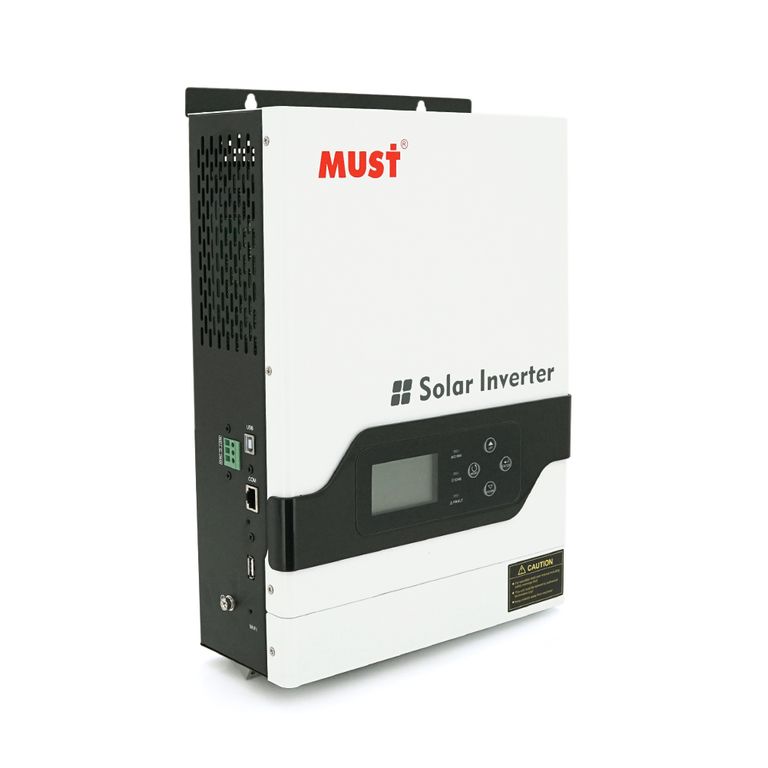 Гiбрiдне ДБЖ MUST PV18-3224VPM II, 3200W, 24V, ток заряда 60A, 160-275V, MPPT (60А, 30-160 Vdc)