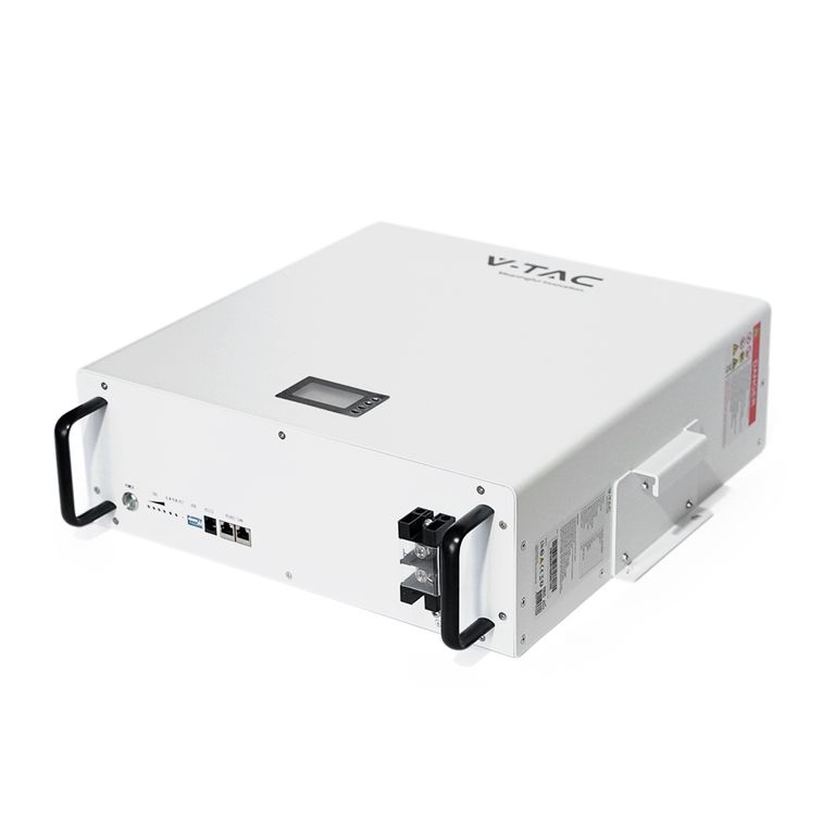 Літій-залізо-фосфатний акумулятор V-TAC VT48100E-W, LiFePO4 51.2В 100Аг, 5.12 кВт·год