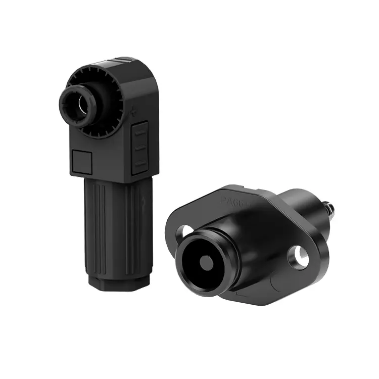 Набір конекторів для акумулятора (тато + мама) SRDB-70C, 70 А, 1500 В, IP67, чорний