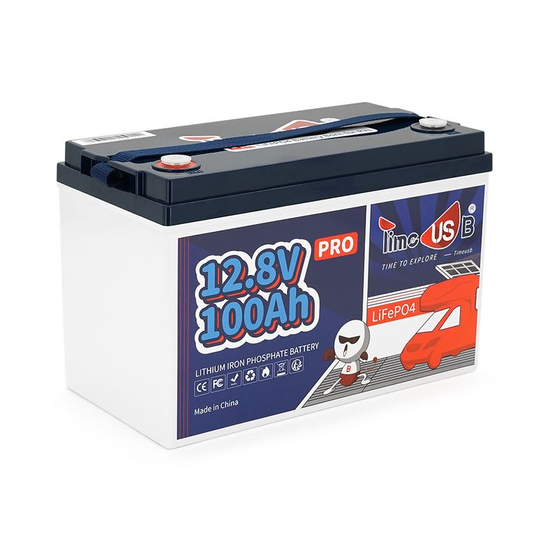 Акумулятор LiFePO4 Timeusb 12.8В 100Ah Pro, 1.28 кВт·год