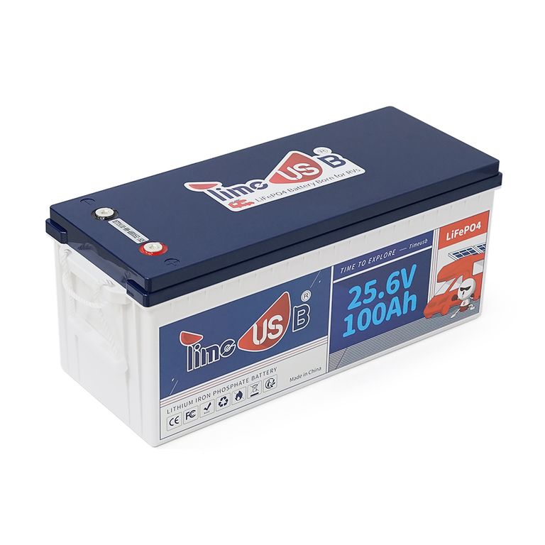 Акумулятор LiFePO4 Timeusb 25.6В 100Ah, 2.56 кВт·год
