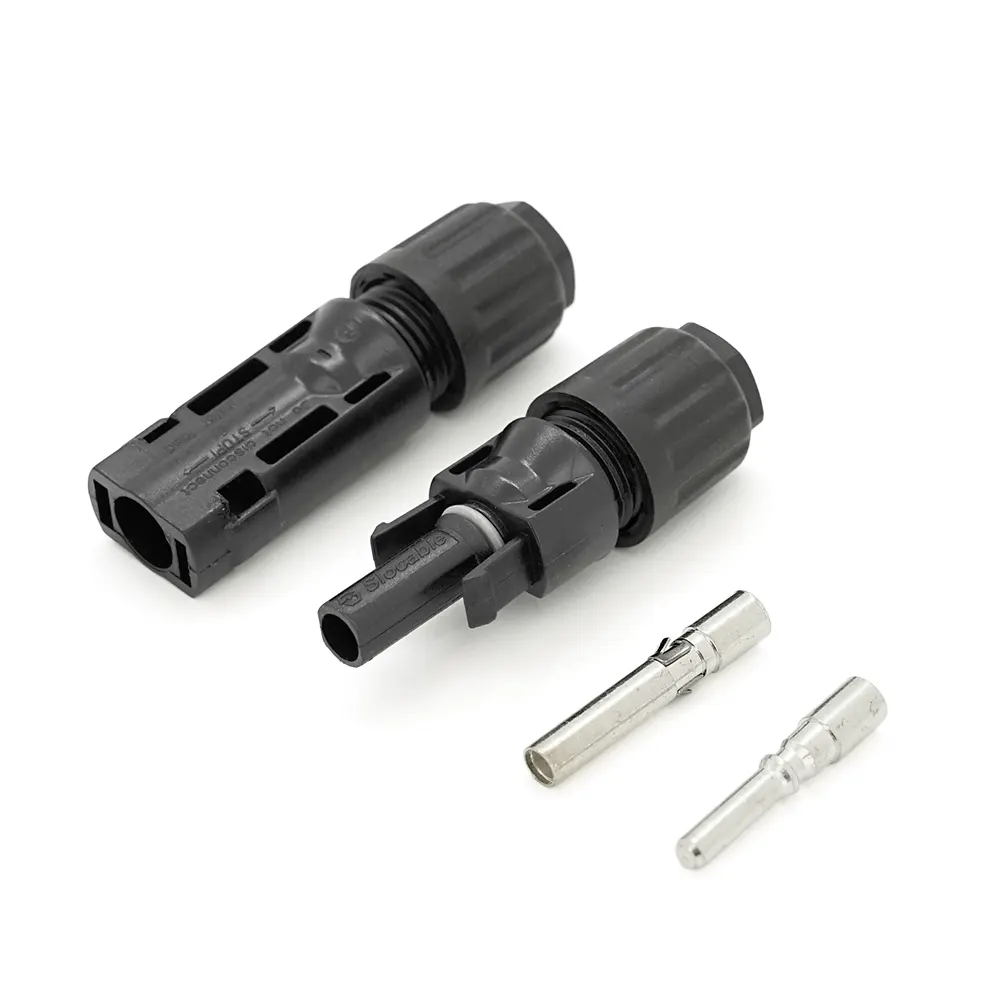 Конектор MC4 OEM, 1500 В, 50 А, IP68, UL94-VO, під перетин 4–10 мм²