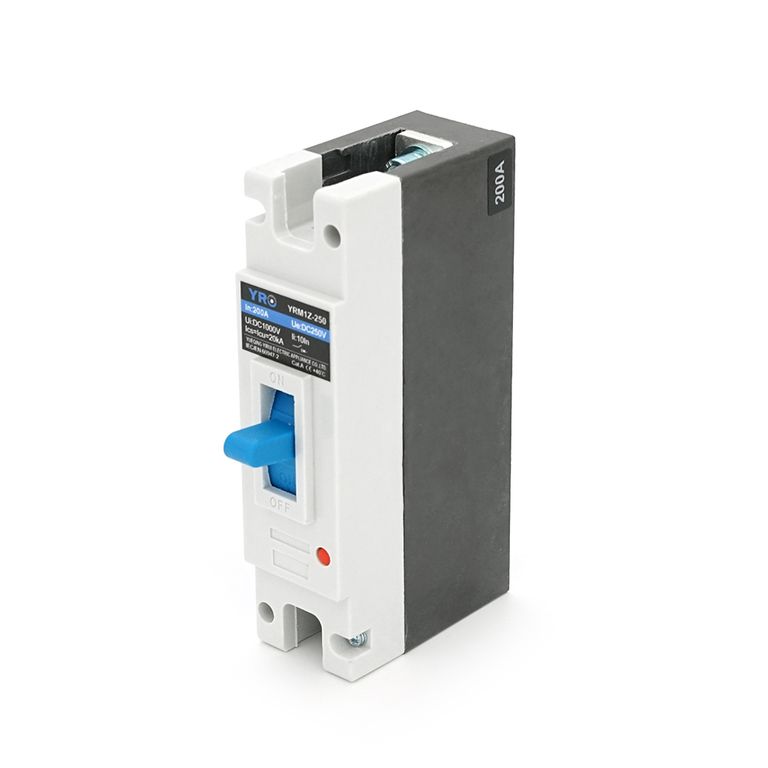 Однополюсний автомат постійного струму YRM1Z-250 DC MCCB 1P 200A 250VDC, 2 штуки в упаковці