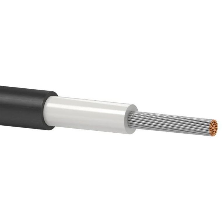 Кабель Одескабель H1Z2Z2-K 1*6 black 6 mm2, котушка.500м, чорний