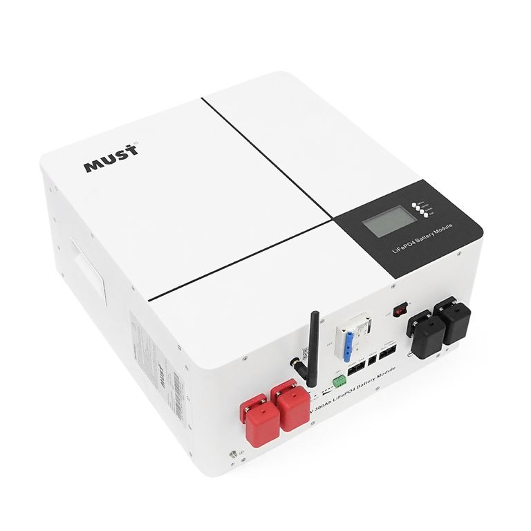 Літієва батарея LiFePO4 Must LP16-24300, 25.6В 300Аг 7.68 кВт·год, BMS 100A, CAN/RS232/RS485