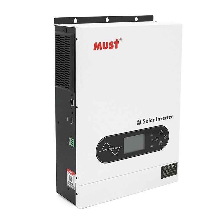 Гібридний інвертор MUST PV18-6048ECO, 6000 Вт, 48В, MPPT 100А/60-360В DC