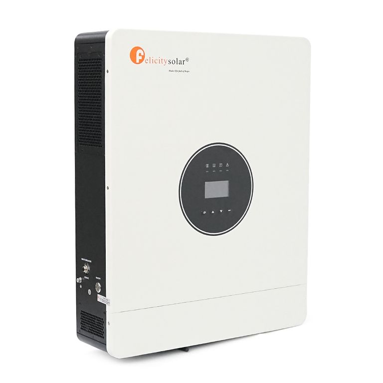 Гібридний інвертор Felicity IVEM12048-II 12KVA 230VAC 50 / 60Hz, 48V, Parallel, MPPT-PV100-450V, струм заряду max-240A, RS232, CAN, RS485, Wi-Fi, 634*476*141 мм, 26.8 кг