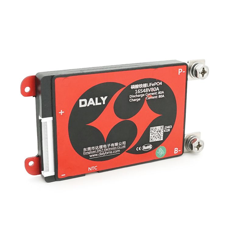 BMS-плата DaLy LiFePO4 48В 16S 80A