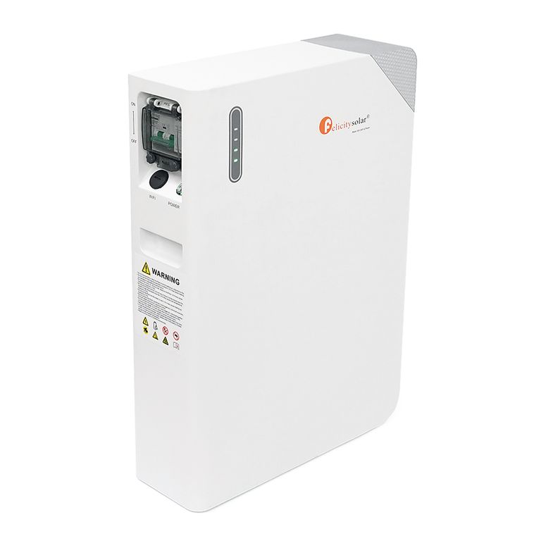 Літієвий акумулятор LiFePO4 FelicityESS FLB48100WG1-H (Heating), 51.2В 100Аг, 5.12 кВт·год, BMS 100A, IP65