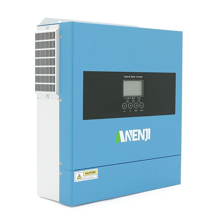 Гібридний інвертор ANENJI ANJ-4000W-24V WIFI, 4200W, 24V, charge 80A(max), 170-280V, МРРТ60-500VDC, RS485. RS232, WiFi, 358x295x100mm, 7 kg