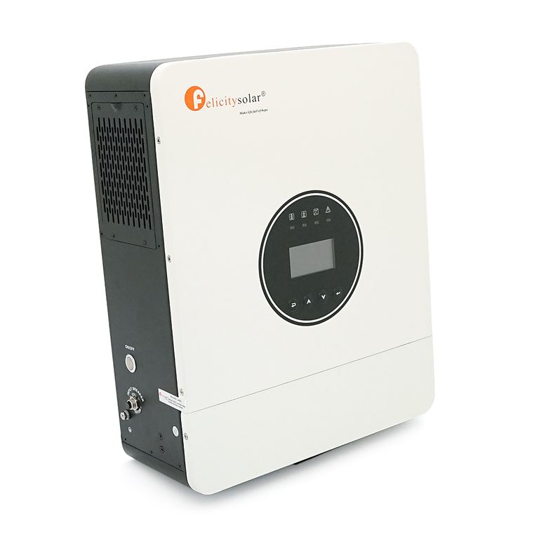 Гібридний інвертор Felicity IVEM6048-II (Gen port) 6KVA 230VAC 50 / 60Hz, 48V, Parallel, MPPT-PV90-450V, струм заряду max-120A, RS232, CAN, RS485, Wi-Fi, 430*335*142 мм, 12.5 кг
