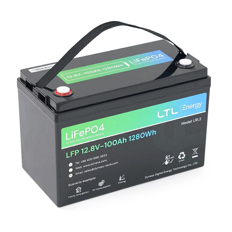Акумуляторна батарея LiFePO4, 12.8V / 100Аh (1,28kWh)