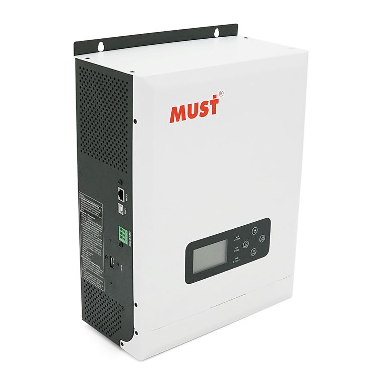 Гібридний інвертор MUST PV18-3024VMPK, 3000 Вт, 24В, MPPT 60А/145В DC