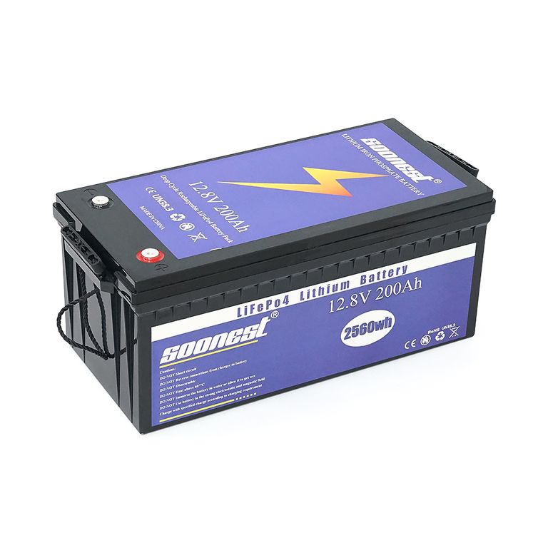 Літієва батарея LiFePO4 SOONEST SOONEST-12200, 12.8V 200Ah, BMS 100A