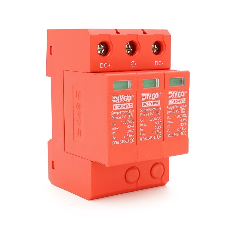 Захист від перенапруги DC Diygo DGSD-PVD, 40 кА, 1000 В, 3P