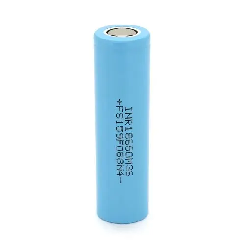 Акумулятор 18650 Li-Ion LG LGDBM361865 (LG M36), 3450mAh, 10A, 4.2 / 3.63 / 2.5V, Cyan, 2 шт в упаковці, ціна за 1 шт