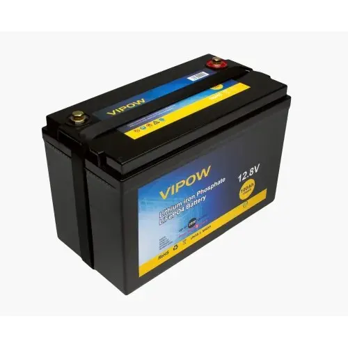 Акумулятор Vipow LiFePO4 12.8В 100Ah, 1.28 кВт·год