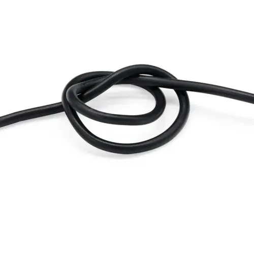 Кабель силіконовий луджений AWG 6 Black (чорний) ціна за метр