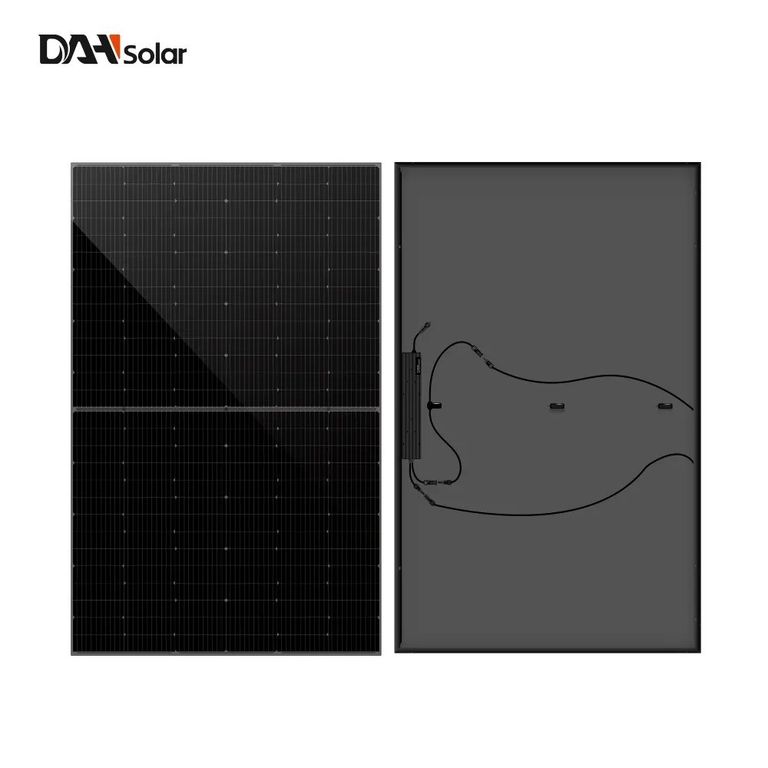 Комплект DAH Solar: 2× панель DHT-M56X10-420W + мікроінвертор DHN-SU800D