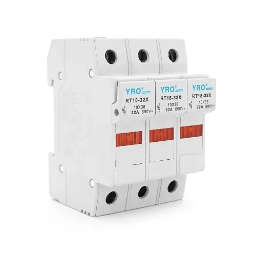 Корпус під запобіжник YRO RT18-32, 3P, 32 А, 500/690 В, контакти мідь, DIN