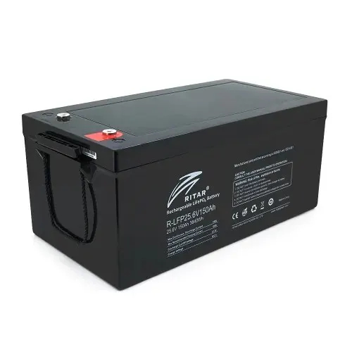Літієвий акумулятор LiFePO4 Ritar R-LFP 25.6V 150Ah, BMS100A