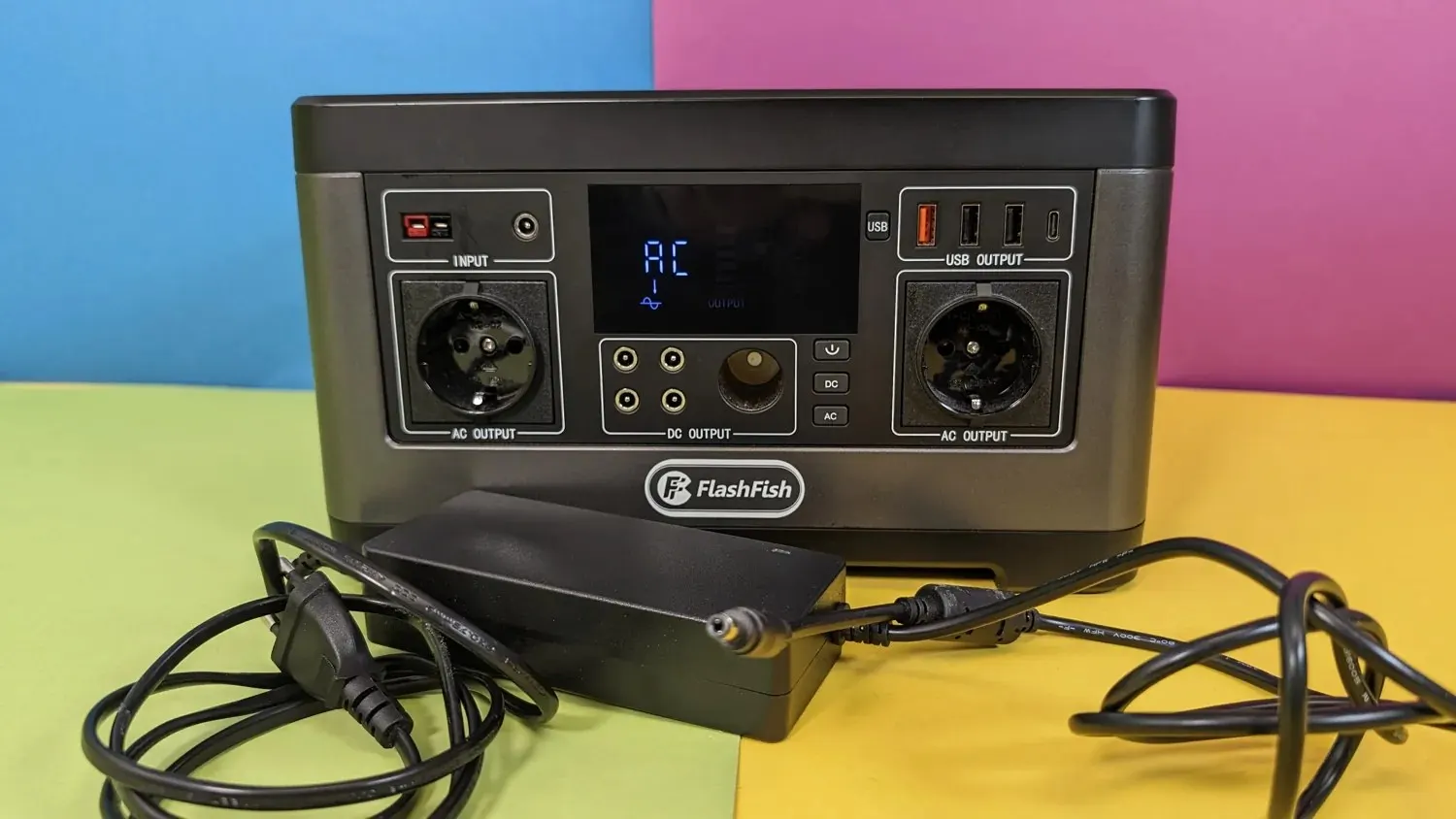 Портативна електростанція FlashFish P63, 500 Вт, 520 Вт·год