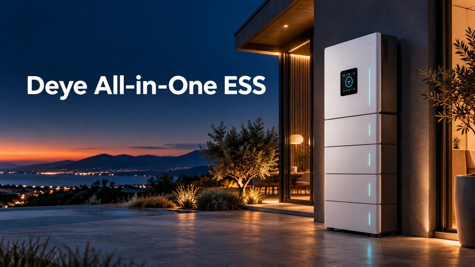 Deye All-in-One Home ESS: огляд нової системи 2026