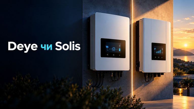 Deye чи Solis: який гібридний інвертор обрати