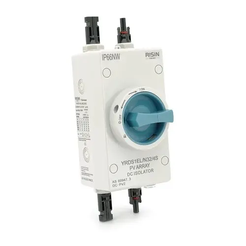 Ручний вимикач RISIN, DC 1000V, 32A, 4P, IP66