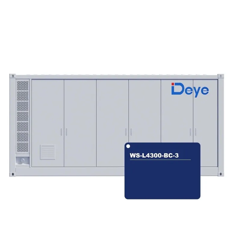 Система DEYE WS Series Utility-Scale ESS WS-L4300-BC-3 (1125кВт / 4340 кВт*год)